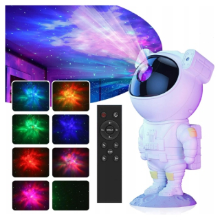 STARS SKY PROJEKTOR LED NOČNÁ LAMPA ASTRONAUT